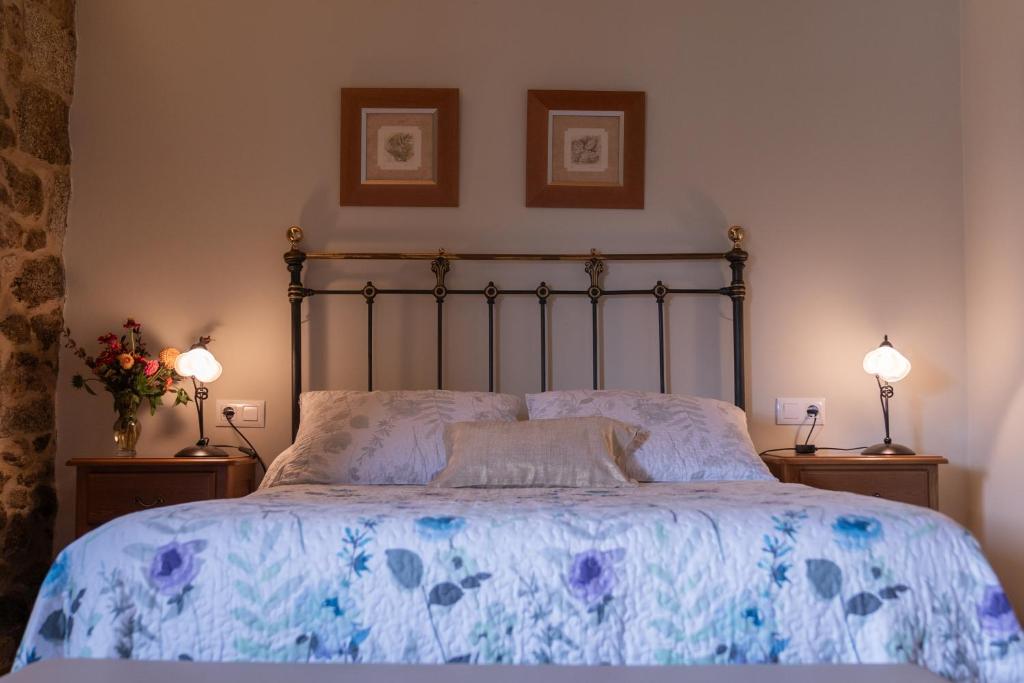 Casa A Chairiña y A Revolta - Habitación Doble Con Balcón
