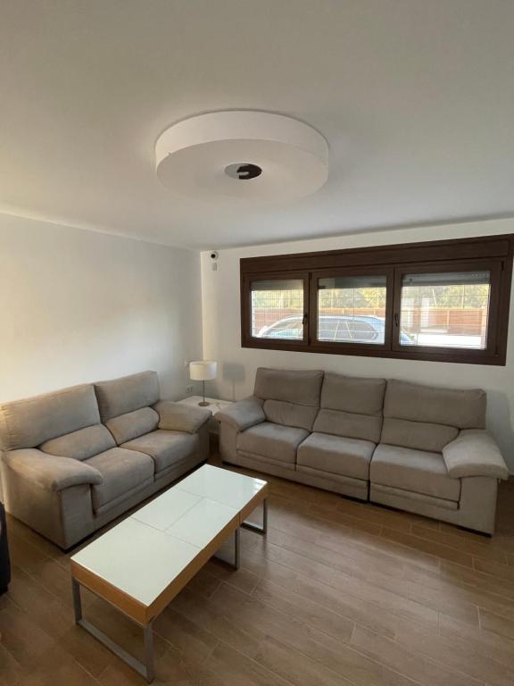 Posezení v ubytování LA MESA