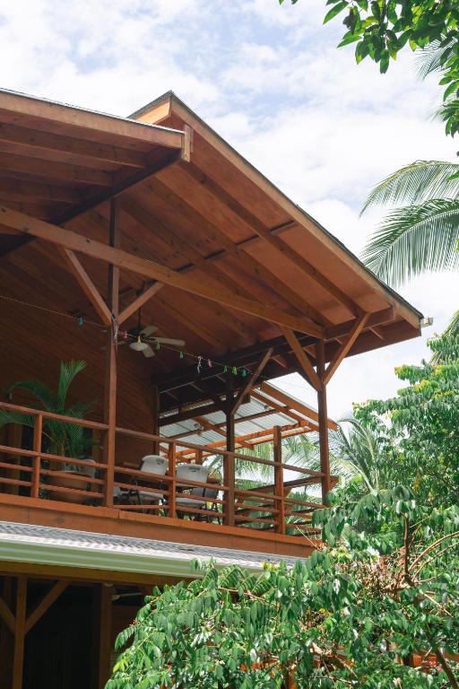 Balkón nebo terasa v ubytování TropicalArts Resort&Studios