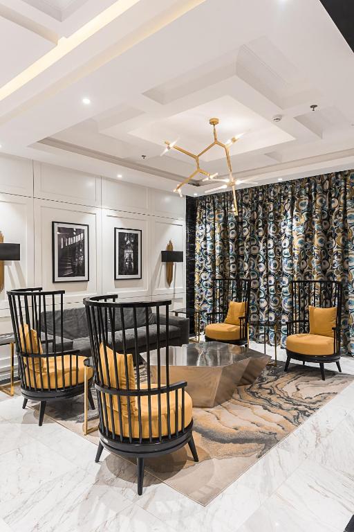 Posezení v ubytování Stonehill Suites