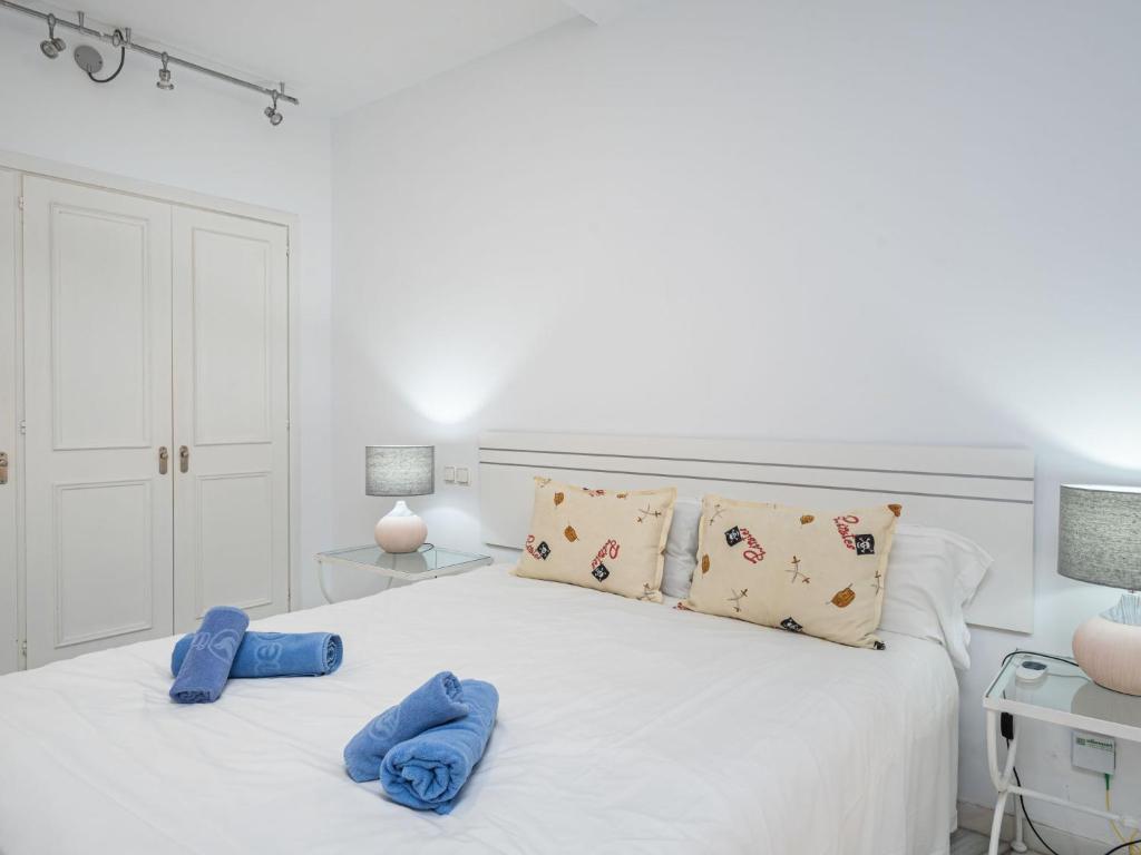 Posteľ alebo postele v izbe v ubytovaní Apartment Jardines del Mar by Interhome