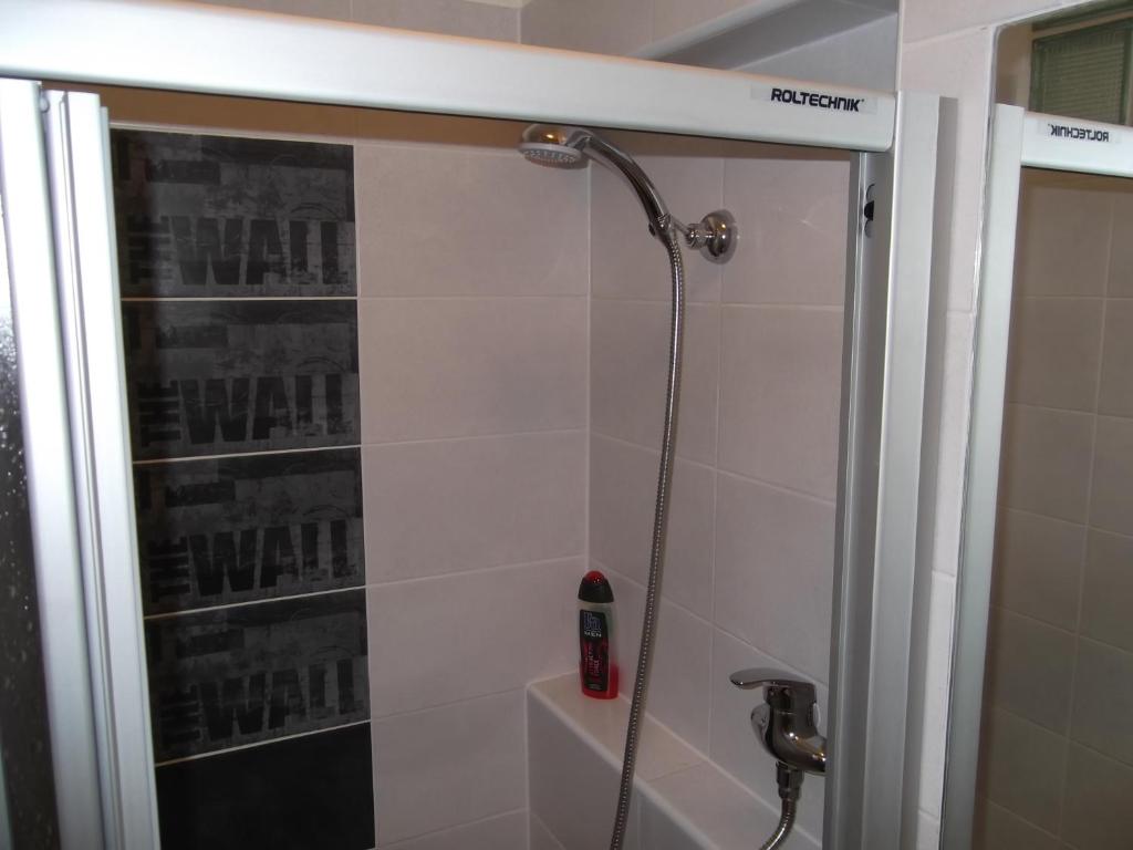 Koupelna v ubytování Penzion Apartmány Zlín