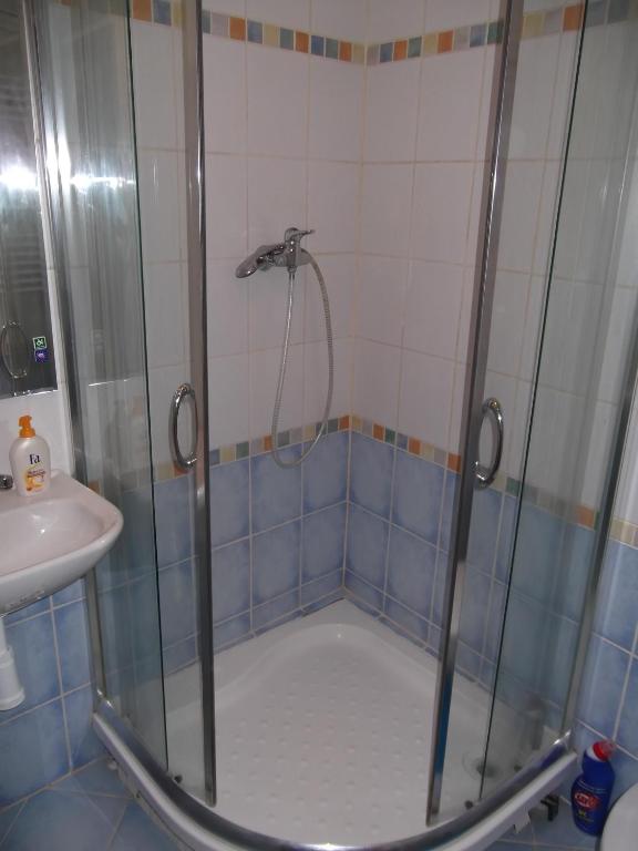 Koupelna v ubytování Penzion Apartmány Zlín
