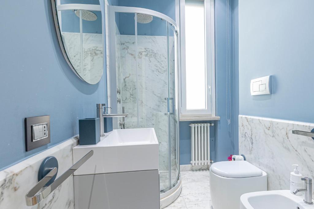 Kúpeľňa v ubytovaní Deluxe apartment Milia Agrigento