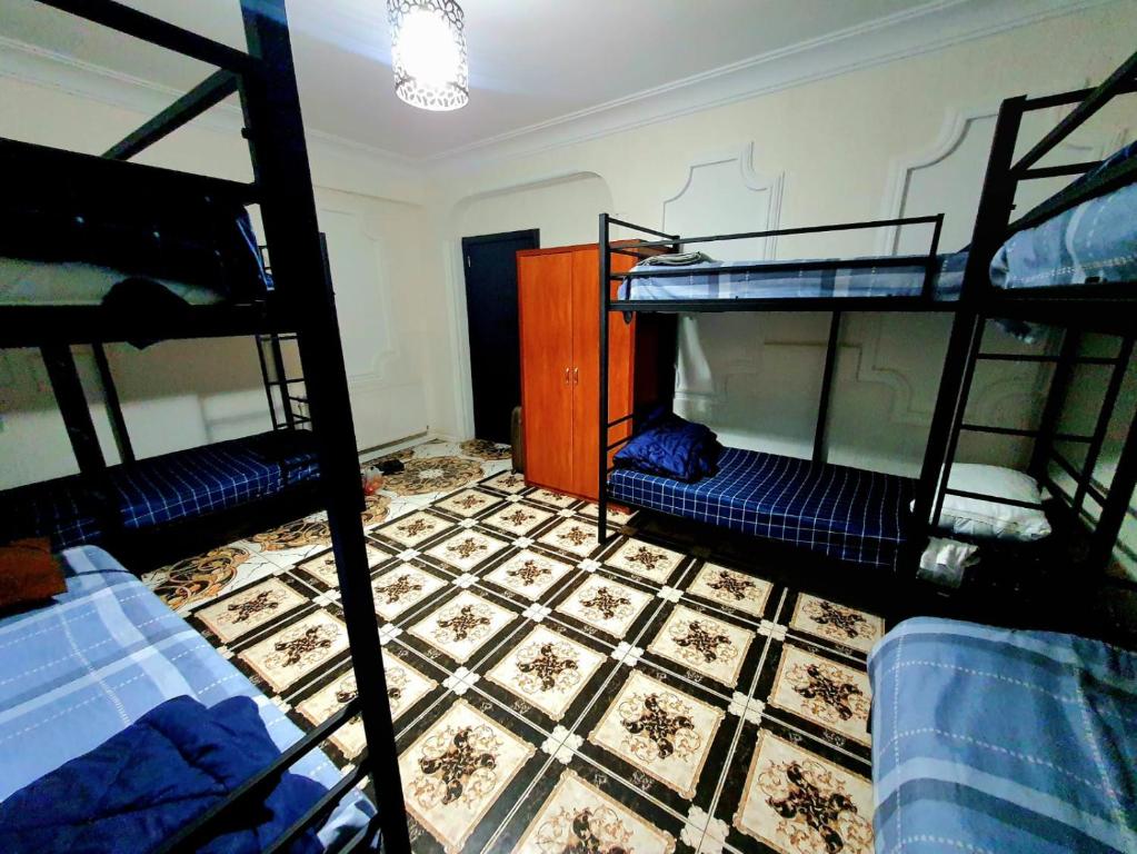 Postel nebo postele na pokoji v ubytování Good night