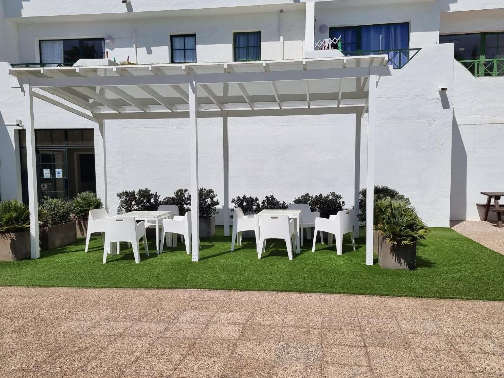 Patio nebo venkovní prostory v ubytování Bella Vista 414-Ocean Lanzamar- Puerto Del Carmen