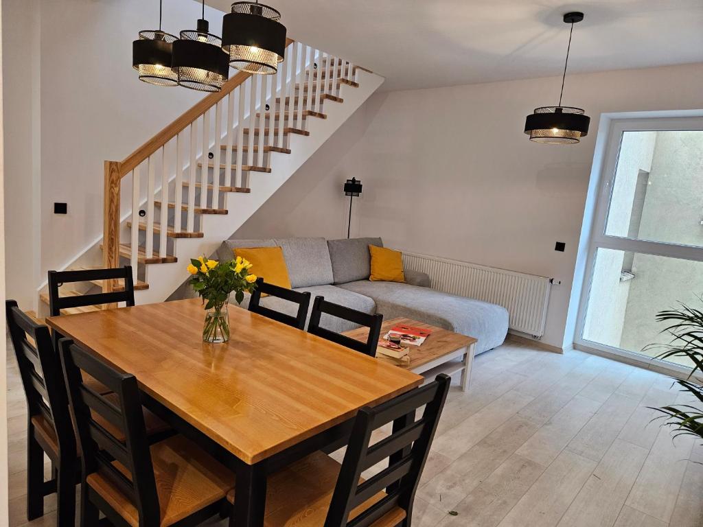 Część wypoczynkowa w obiekcie Ottimo Apartamenty Jagiellońska