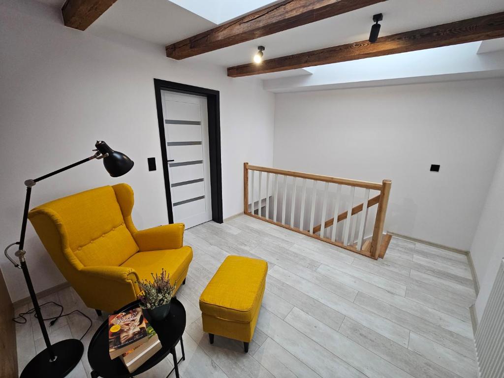 Część wypoczynkowa w obiekcie Ottimo Apartamenty Jagiellońska