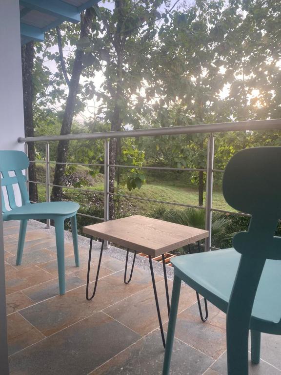 Balkón nebo terasa v ubytování Hotel Puerto Triunfo