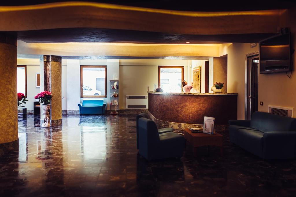 Posezení v ubytování Terme Di Rapolla