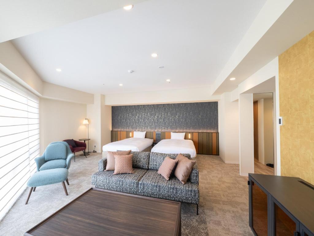 Posezení v ubytování Loisir Hotel Kyoto Toji
