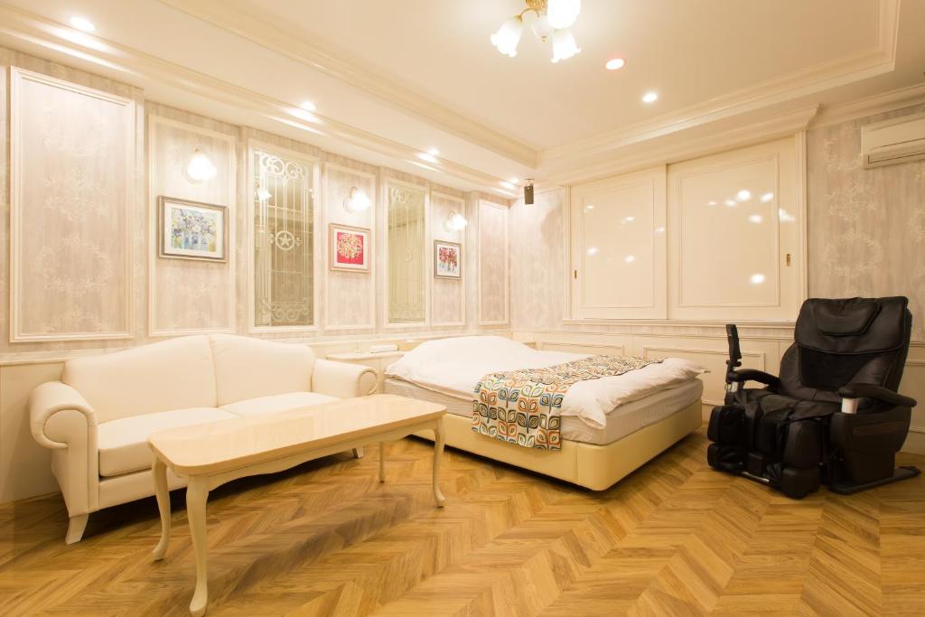 Istumisnurk majutusasutuses ホテルシエル沼津店 -大人専用-