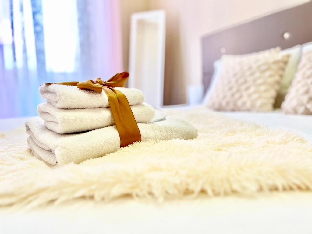 A bed or beds in a room at Casa Camilla