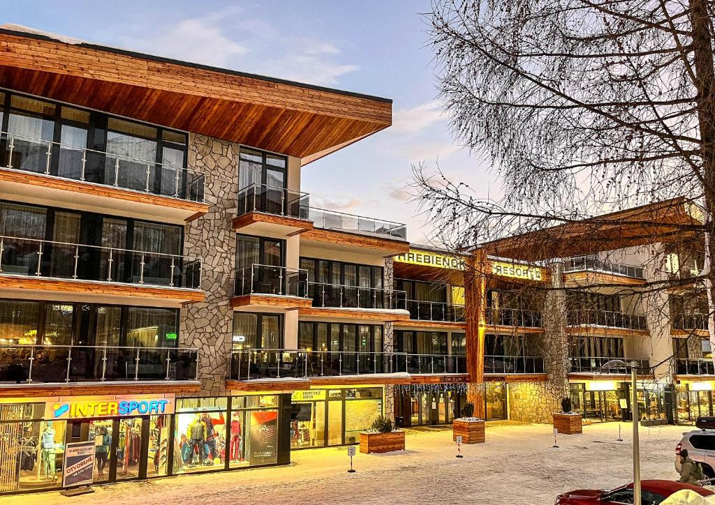 Budova, kde se apartmán nachází