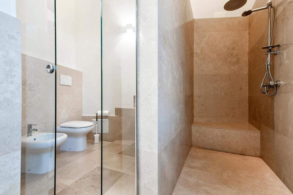 Koupelna v ubytování Vittoria Luxury House