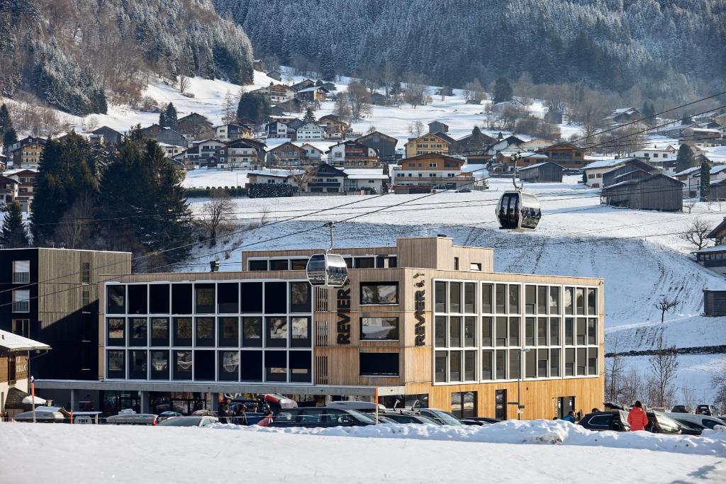 Revier Mountain Lodge Montafon v zimě