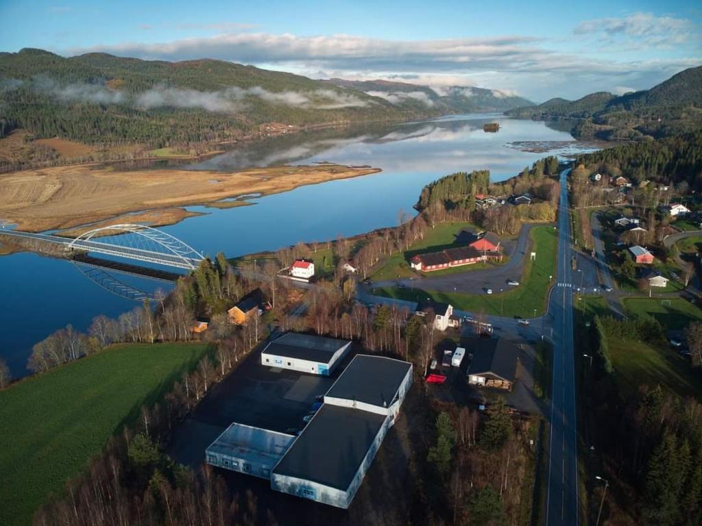 Landskap nær hotellet