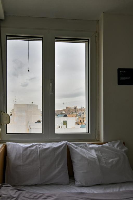 Posteľ alebo postele v izbe v ubytovaní Acropolis view Penthouse by WeHost Athens