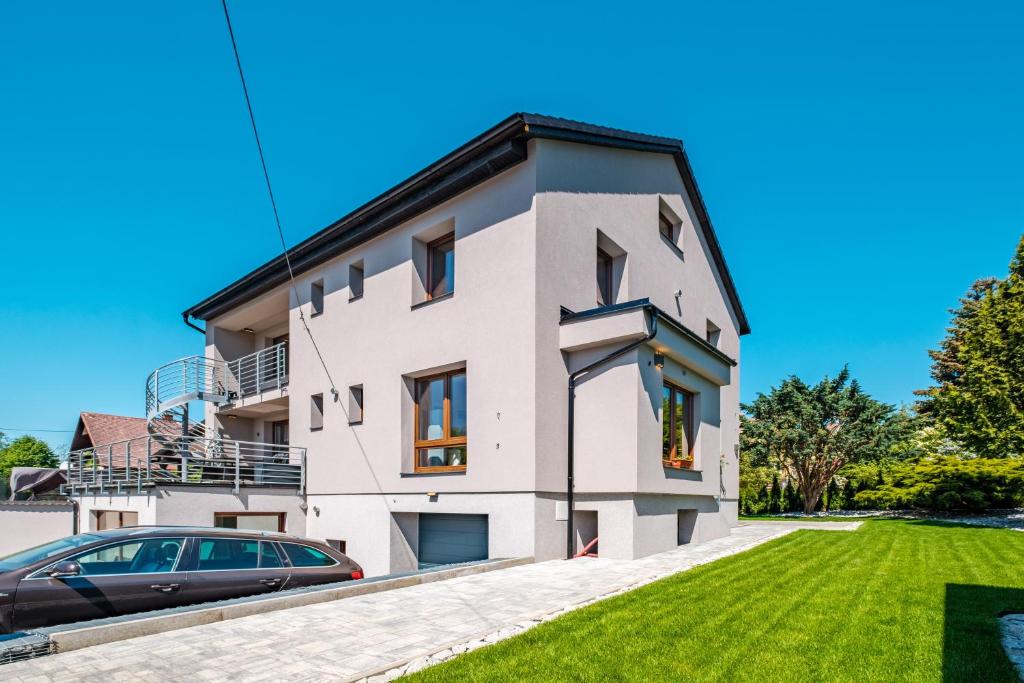 Budova, kde se apartmán nachází