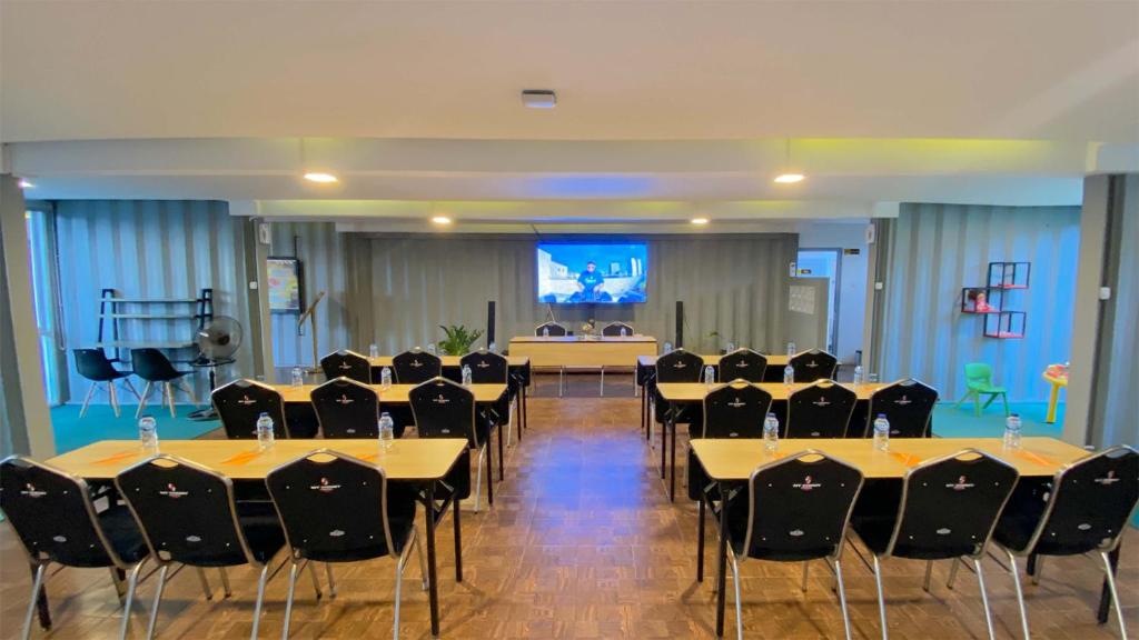 Konferenční prostory v ubytování My Dormy Hostel UMM