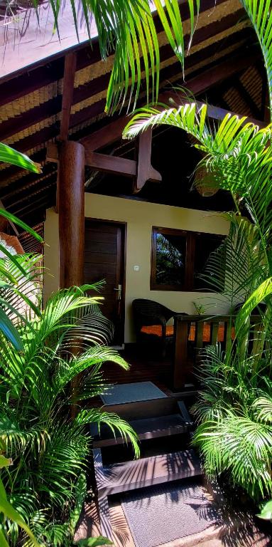Zahrada ubytování Rumah Sunyi