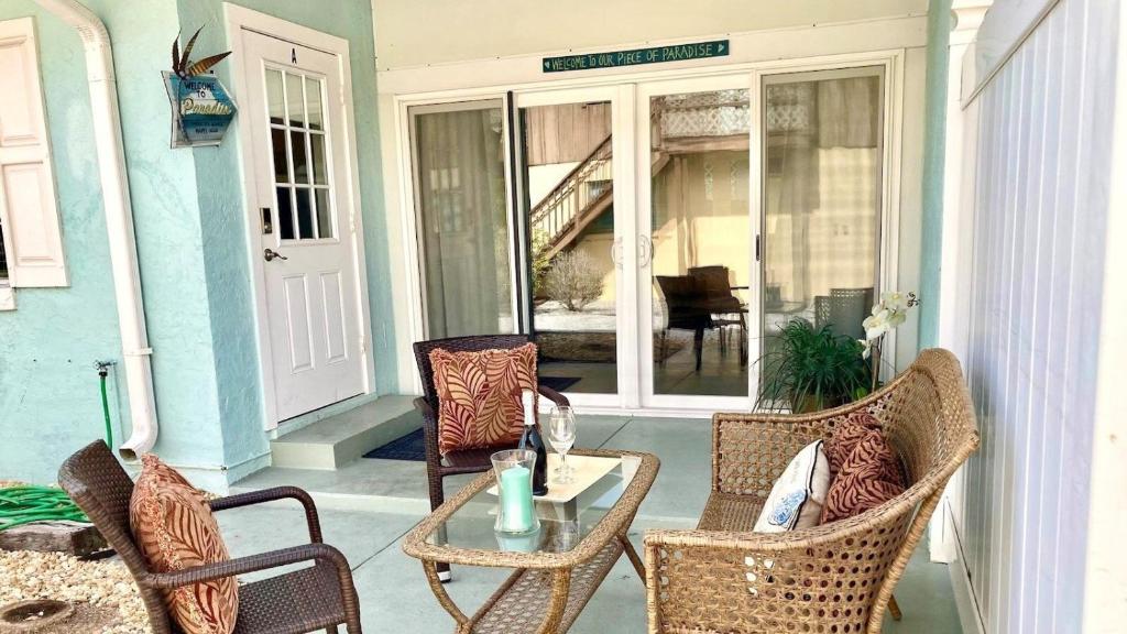 Istumisnurk majutusasutuses Island Gem A home