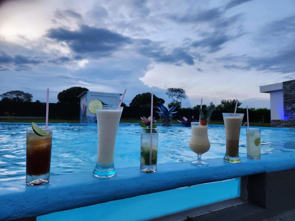 Πισίνα στο ή κοντά στο Hotel nelumbo
