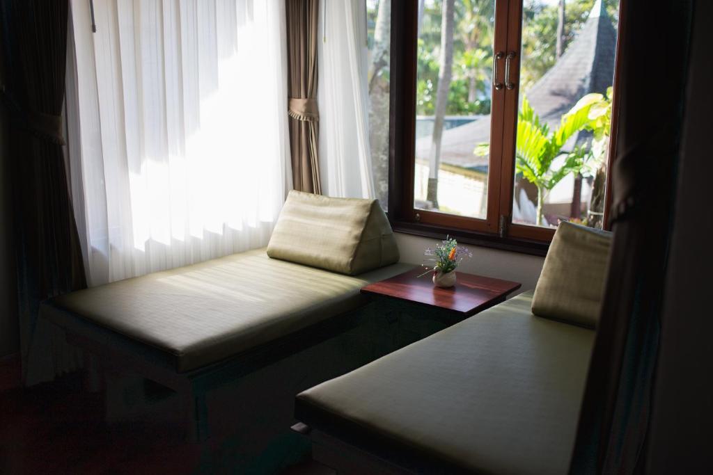 Posezení v ubytování Golden Beach Resort