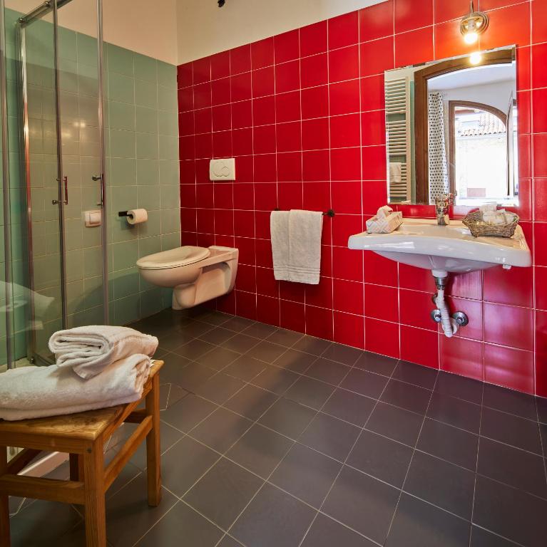 Vannituba majutusasutuses Agriturismo Cascina Mirandola