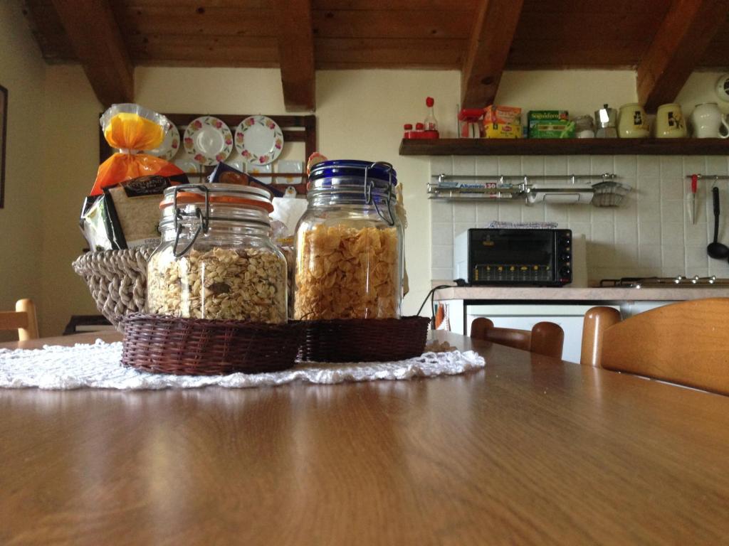 Kuchyň nebo kuchyňský kout v ubytování Agriturismo Dagai