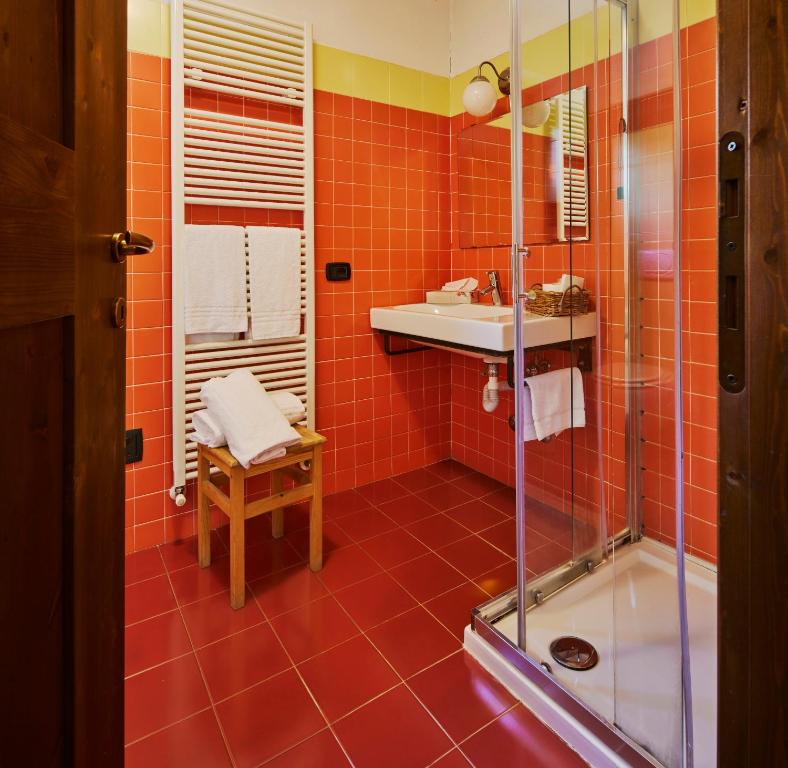 Vannituba majutusasutuses Agriturismo Cascina Mirandola