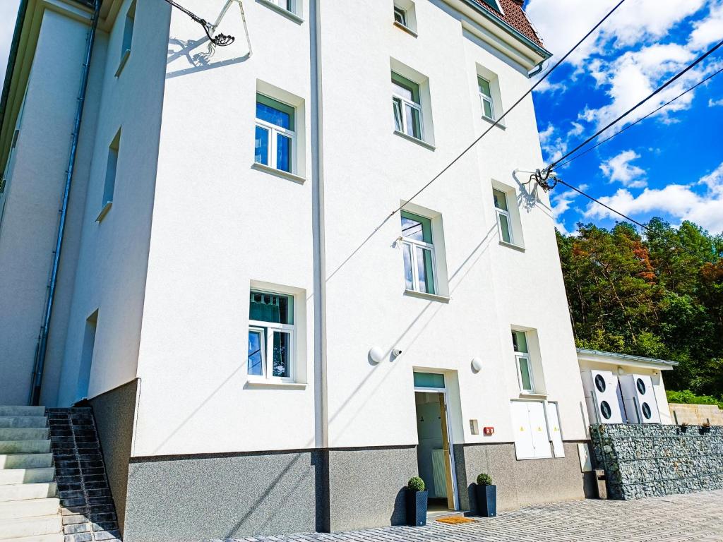 Budova, kde se apartmán nachází