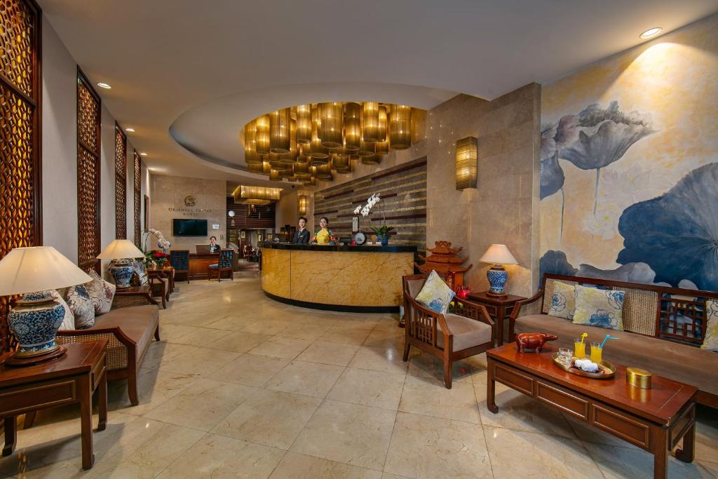Posezení v ubytování Oriental Suites Hotel & Spa