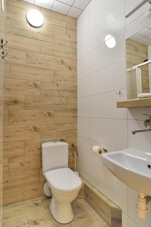 Kúpeľňa v ubytovaní Hotel Gracja
