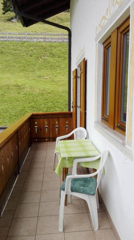 Balkón nebo terasa v ubytování Garnì La Grambla