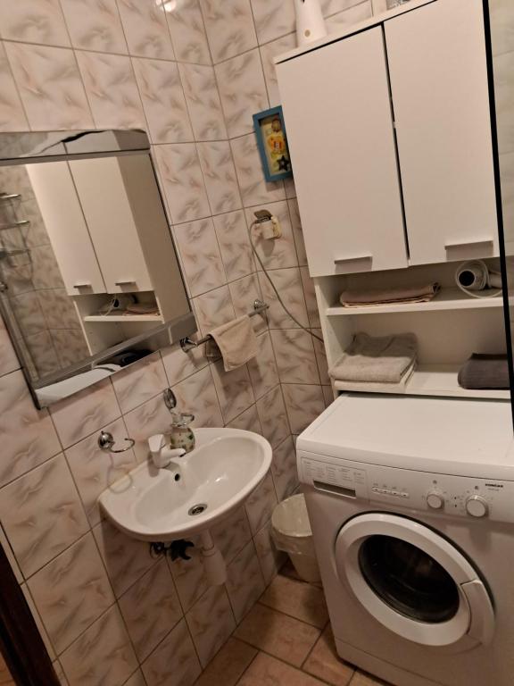 Kúpeľňa v ubytovaní Apartman Zuki
