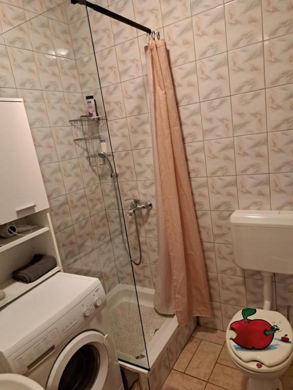 Kúpeľňa v ubytovaní Apartman Zuki