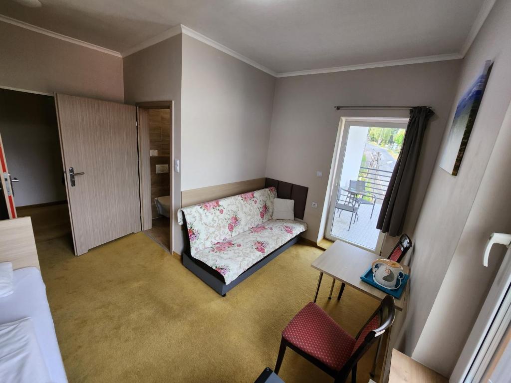 Posteľ alebo postele v izbe v ubytovaní 4family *RESORT*SPA*