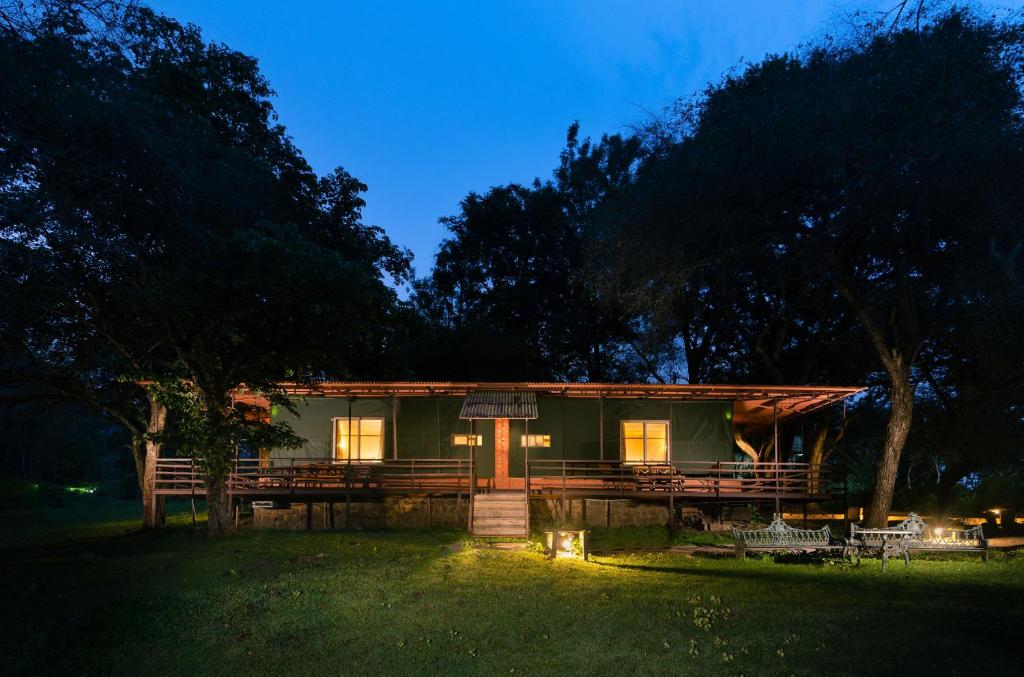 Zahrada ubytování Jungle Hut