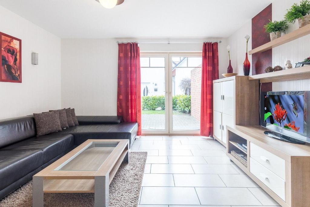 Χώρος καθιστικού στο Dünenhäuser Haus 3a