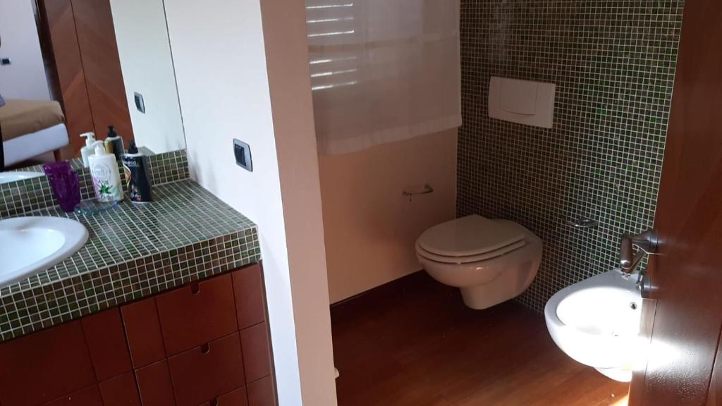 Koupelna v ubytování B & B Paradiso