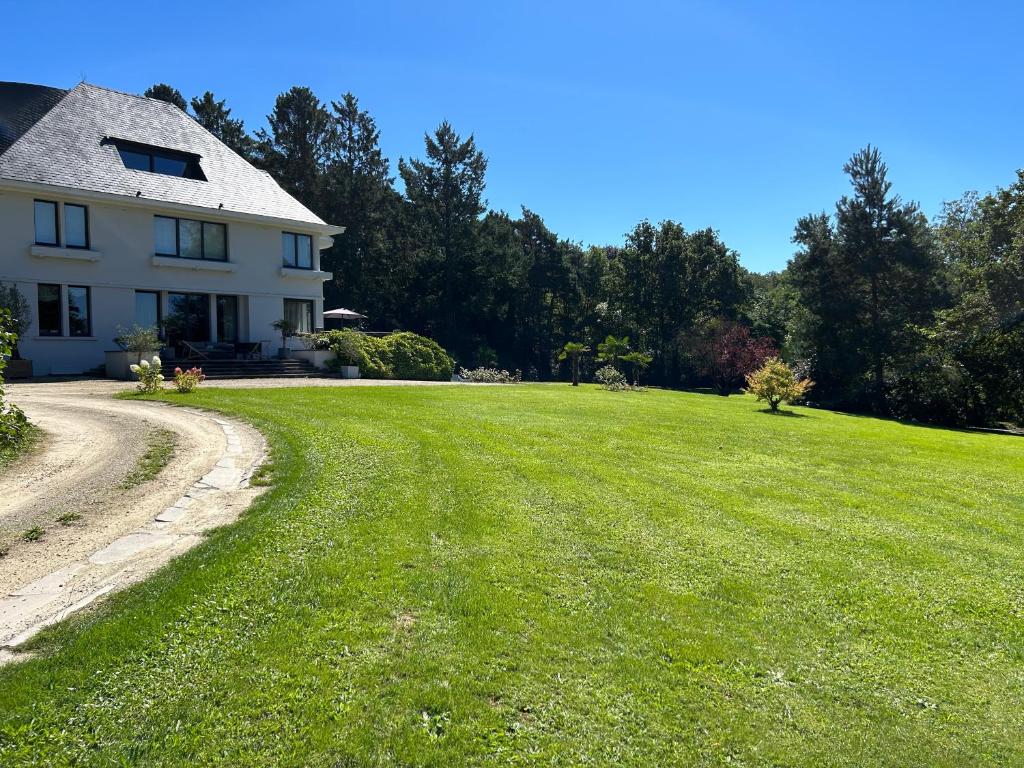 Zahrada ubytování B&B Des Heures Claires