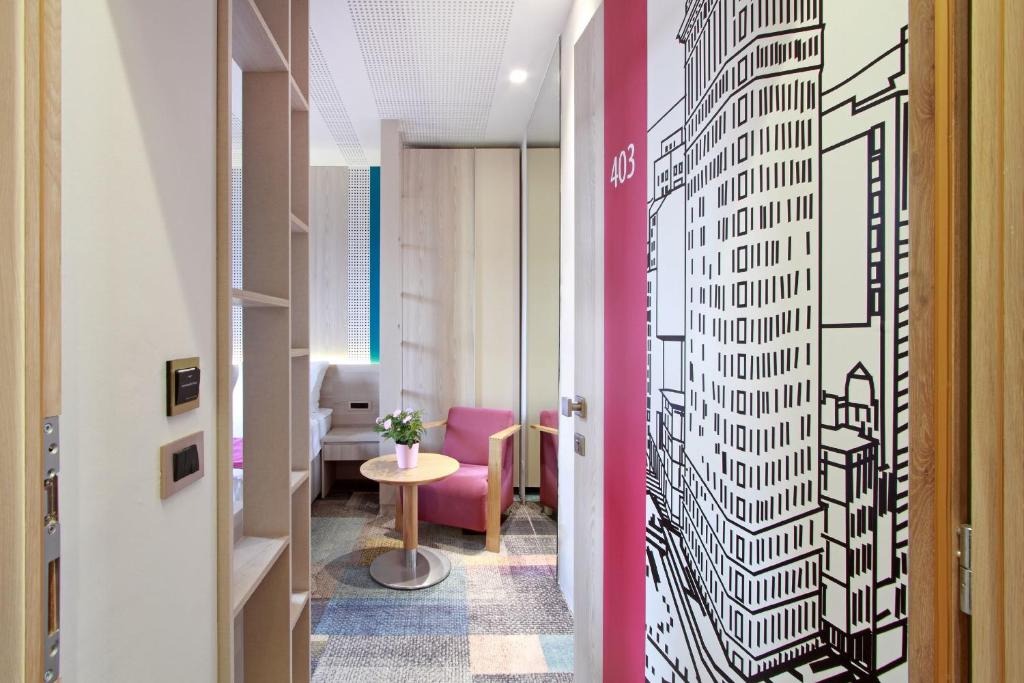 Posezení v ubytování Hotel Cosmopolit