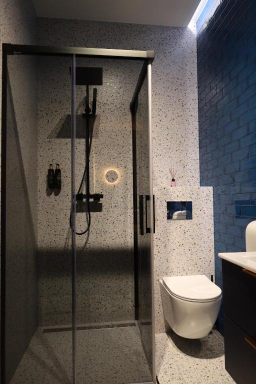 Koupelna v ubytování Comfort Hostel Klaipeda