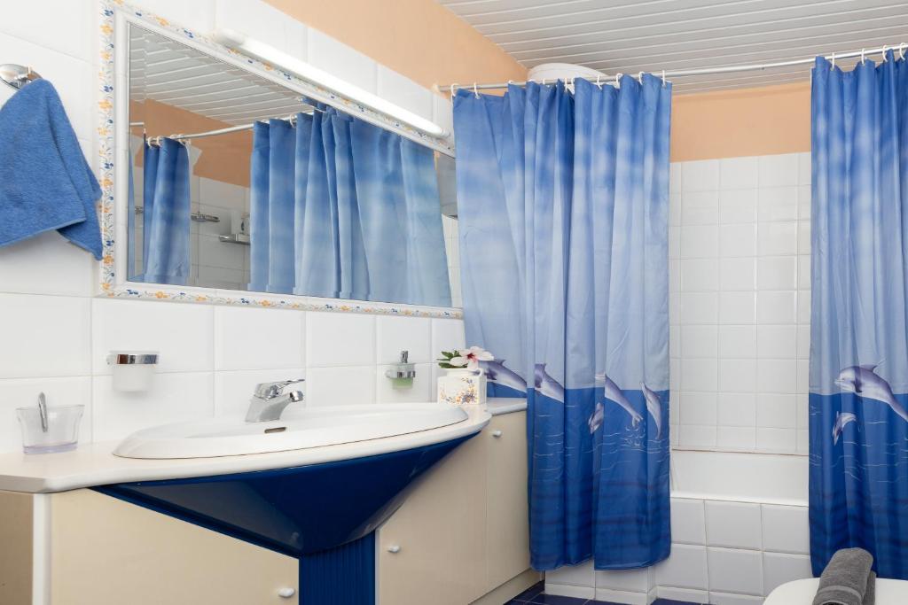 Koupelna v ubytování VILLA - APA