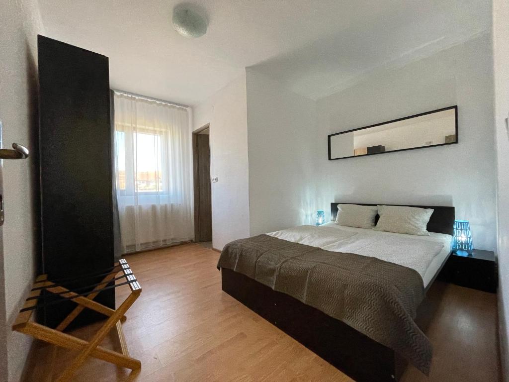 Postel nebo postele na pokoji v ubytování Cassa-Grande