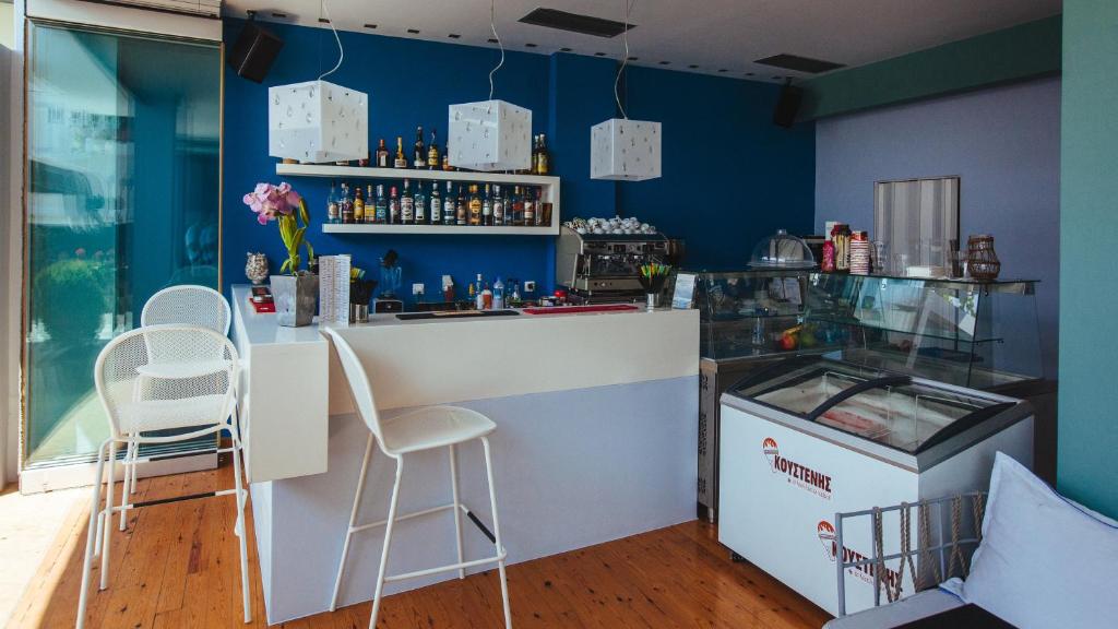 Lounge nebo bar v ubytování Hotel Apanema