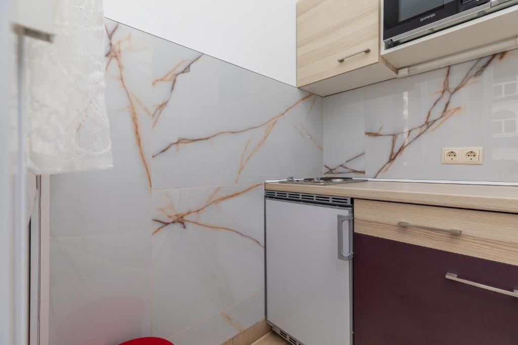 Kuchyňa alebo kuchynka v ubytovaní Apartment Duce 5973b