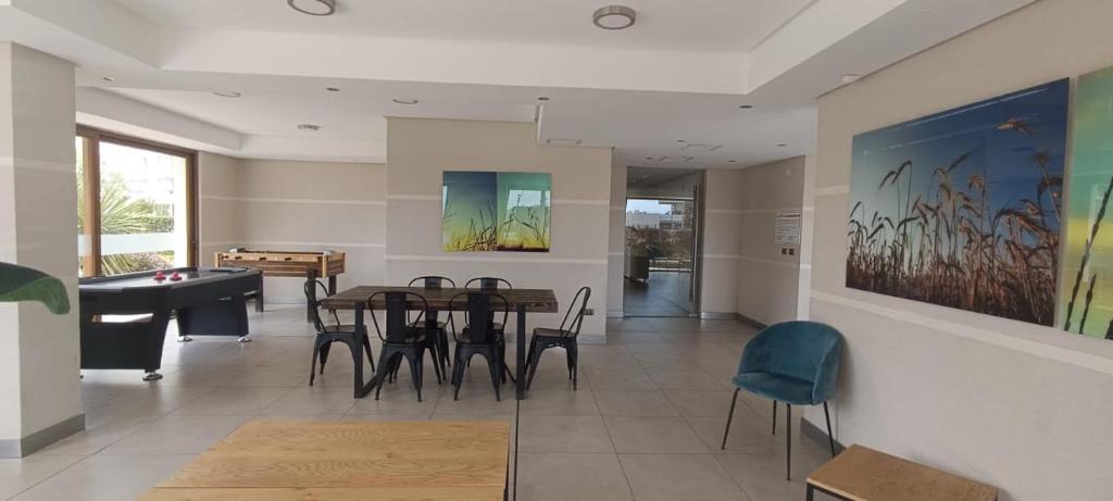 Χώρος καθιστικού στο Costa Marina hermoso departamento