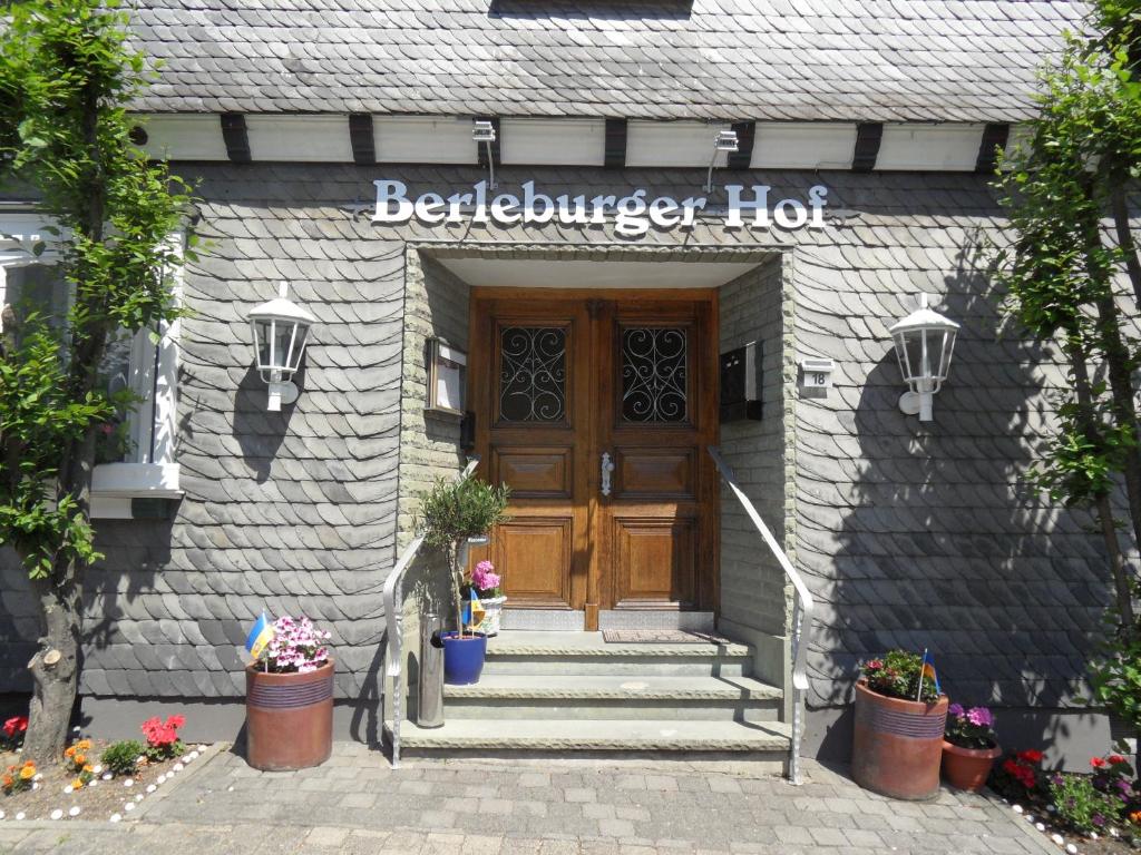 Exteriér nebo vchod ubytování Berleburger Hof